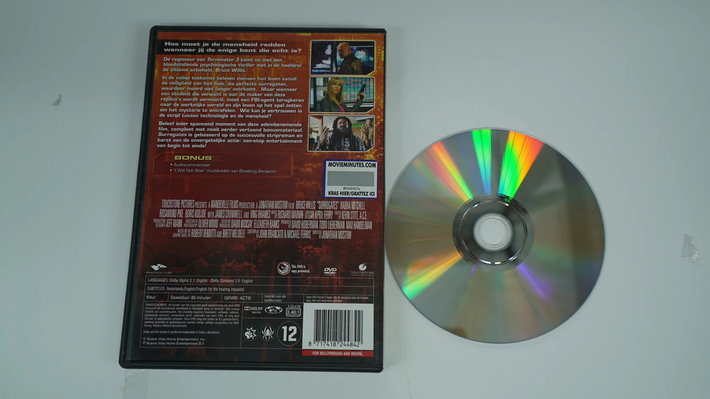 Surrogatos (DVD, 2009, Região 2 PAL) – photo 2
